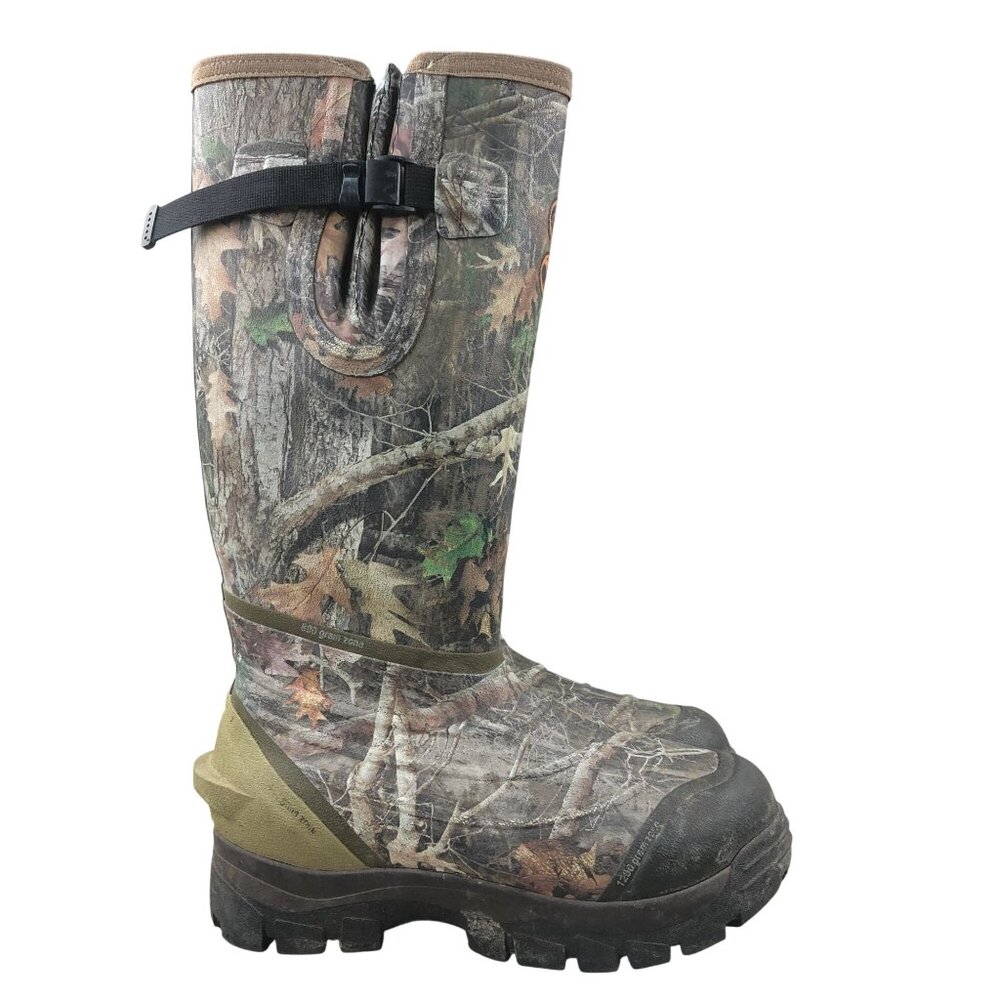 SHE Women's Size 8M Outdoor Zoned Comfort Trac Brown Insulated Rubber Boots